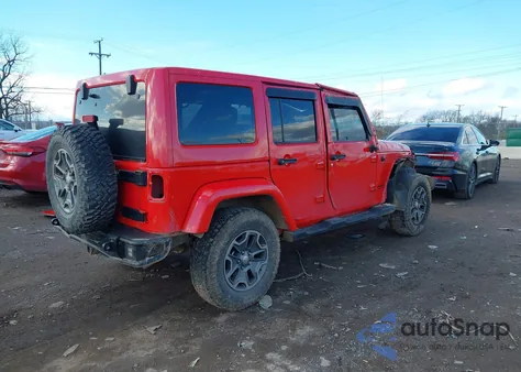 2017 Jeep Wrangler Unlimited Rubicon 4X4 из США, поврежденный, VIN 1C4BJWFG3HL709061